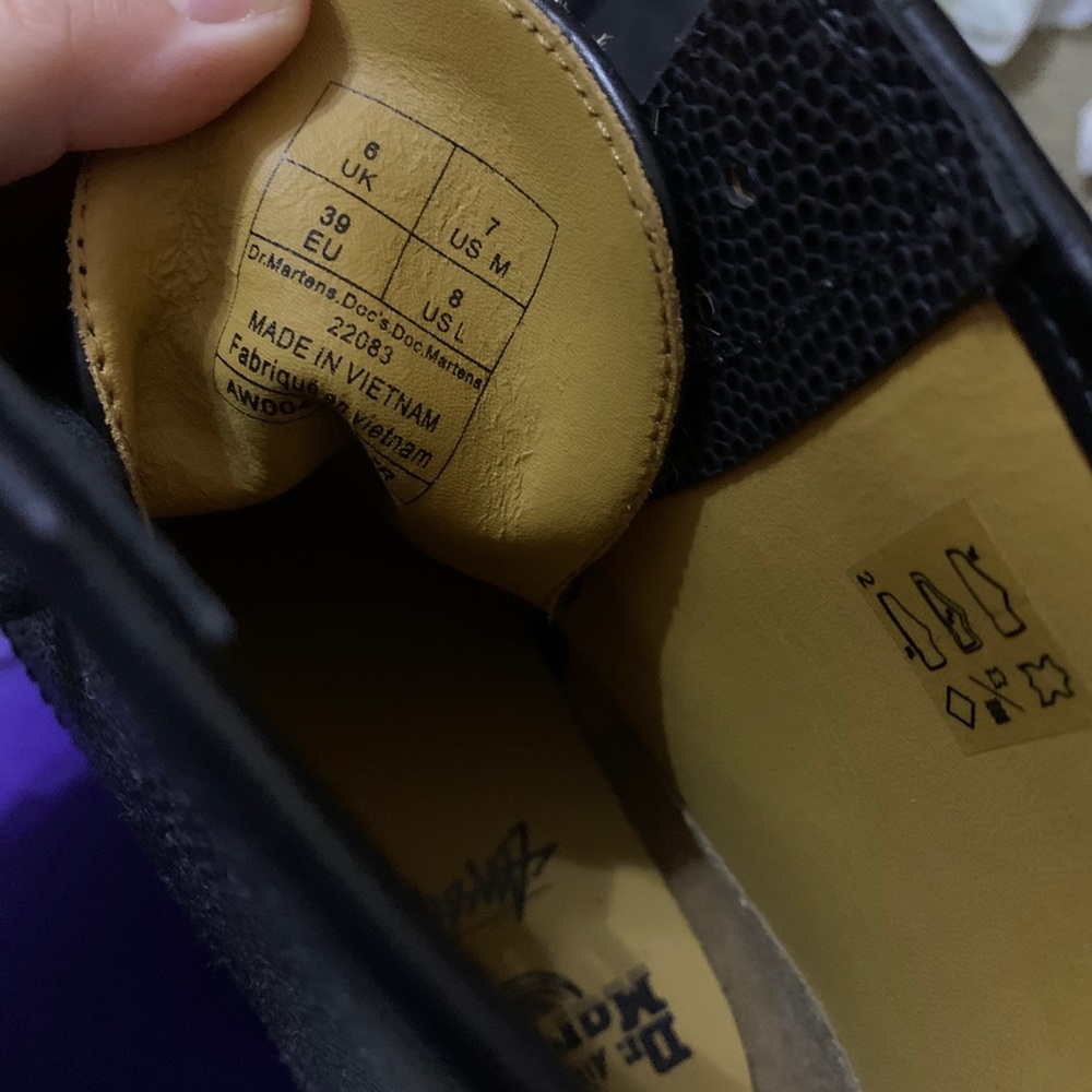 Stussy x Dr Martens 1460 Cheetah Boot - Picture 6 of 6